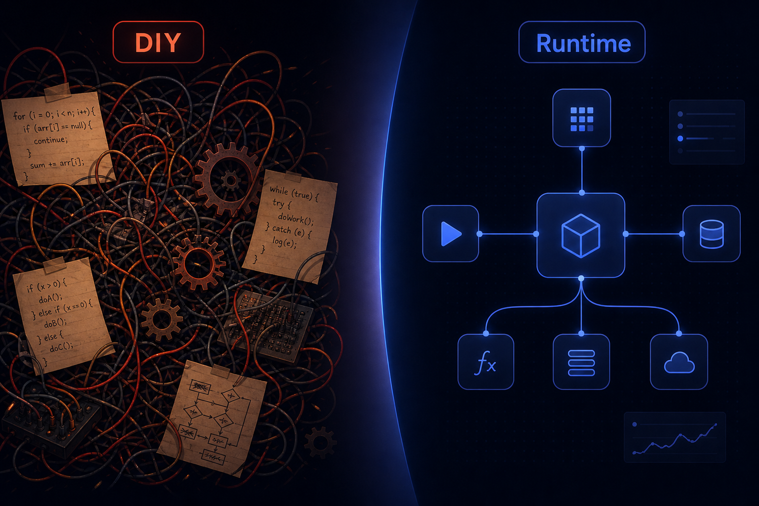 AgentRuntime vs. DIY Orchestration: What You Are Actually Building